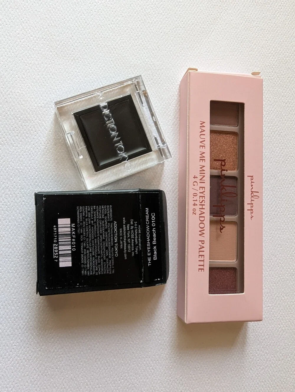 Addiction, Pinklipps Eyeshadow Lot